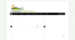 Desktop Screenshot of culpepercycling.com